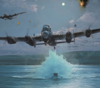 DAMBUSTERS   - THE IMPOSSIBLE MISSION  GICLÉE CANVAS PROOF