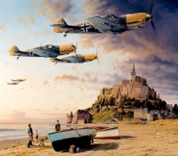 ACES ON THE WESTERN FRONT GICLÉE CANVAS PROOF