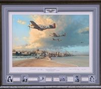 TOWARDS THE HOME FIRES <br> Framed Collectors Piece