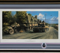 HOLDING THE LINE<br> Framed Collectors Piece