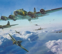 SCHWEINFURT - THE SECOND MISSION <br> GICLÉE CANVAS PROOF