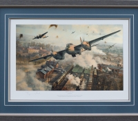 RAIDING THE REICH <br> Framed Collectors Piece