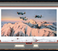 CHECKERTAILS - OUTBOUND ESCORT <br> Framed Legacy Remarque