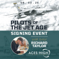 PILOTS OF THE JET AGE: Signing Event & Print Launch w/ Artist Rich Taylor - 9th March